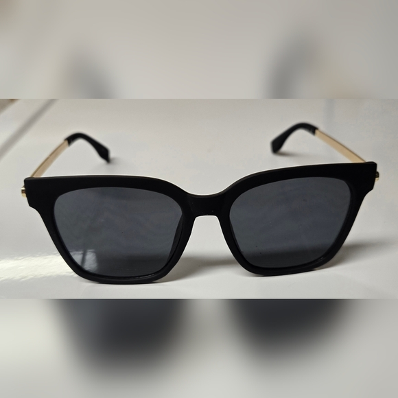 Diff Eyewear Hailey Black & Grey Sunglasses Bifocal Readers Lens Magnifier 1.25 - Picture 2 of 4